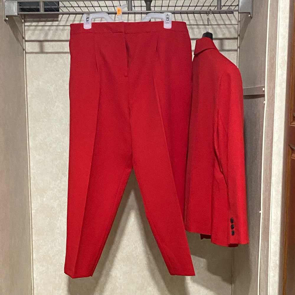 ASOS red hot pantsuit🔥❤️❤️🔥👠🌹